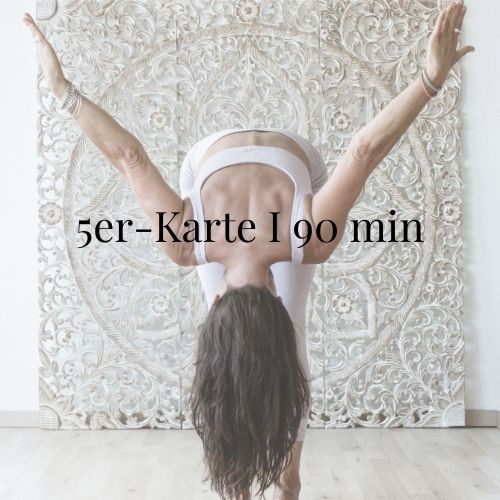 5er-Punktekarte 90 min Yoga