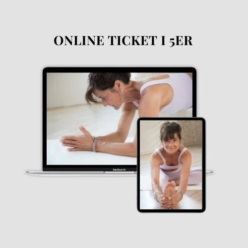 Online -Yoga 5er Ticket